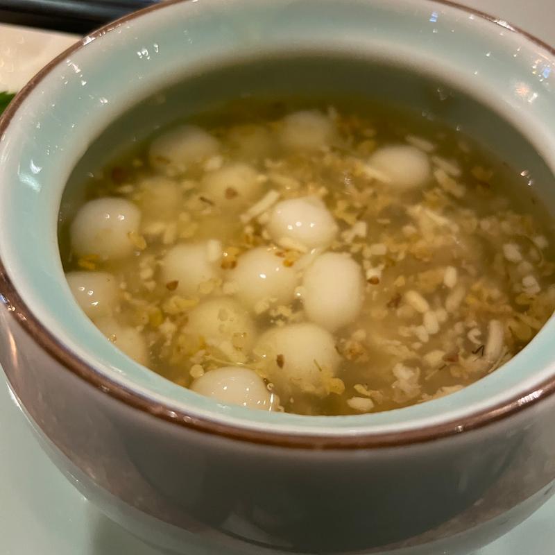 glutinous rice ball w/ osmanthus & sweet fermented glutinous rice(Social Place)