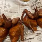 signature roasted white king pigeon
