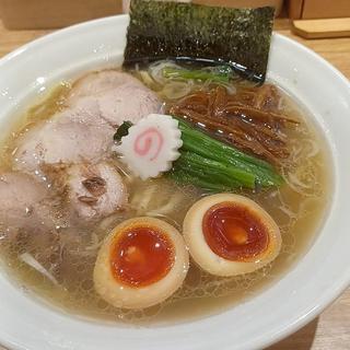 塩ラーメン 味玉(長岡食堂 横浜西口店)