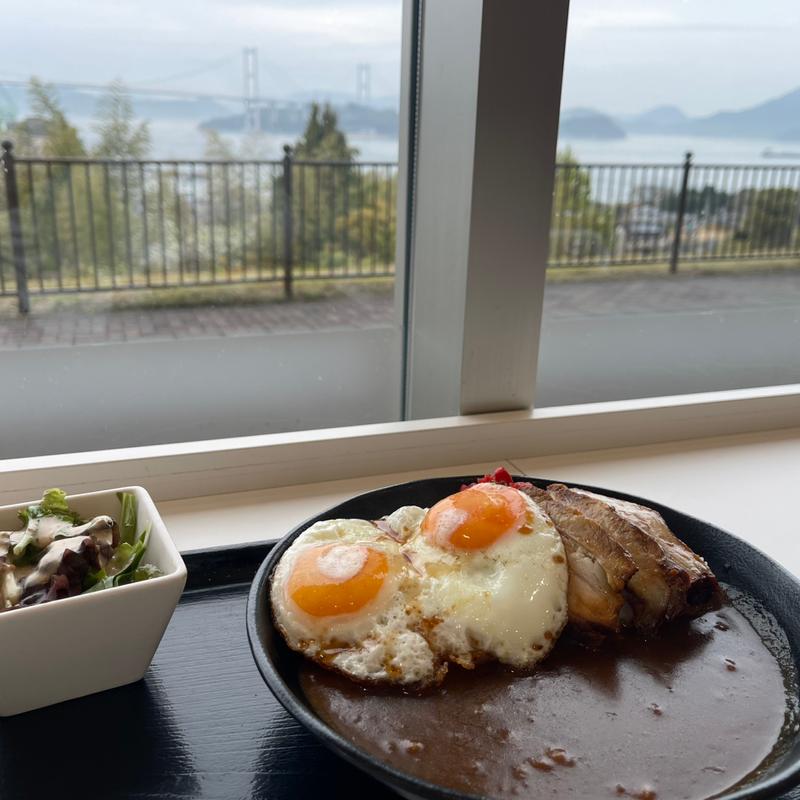 焼豚玉子カレー(来島海峡サービスエリア フードコート )