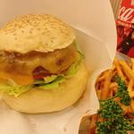 CHEDDAR CHEESE BURGER(burger kitchen CHATTY CHATTY)