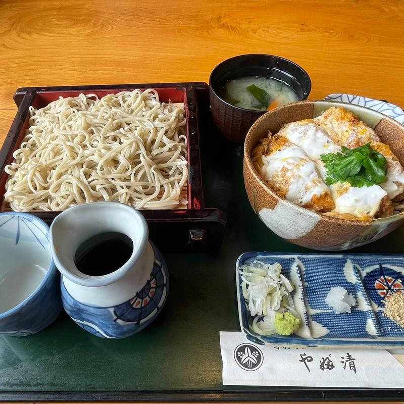 かつ丼合わせ(やぶ清)