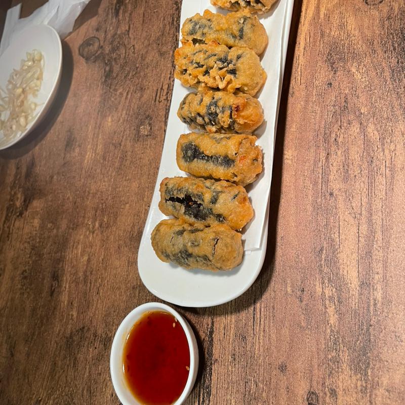 海苔巻き春雨(韓国料理 兄弟チキン)