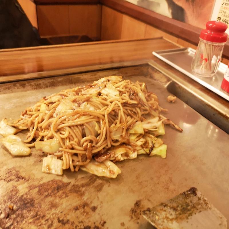 焼きそば(はやしのお好み焼)