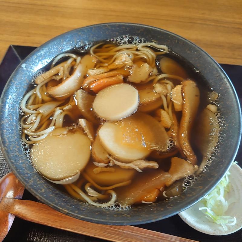 けんちんそば＋大盛り(手打そば 野麦 )