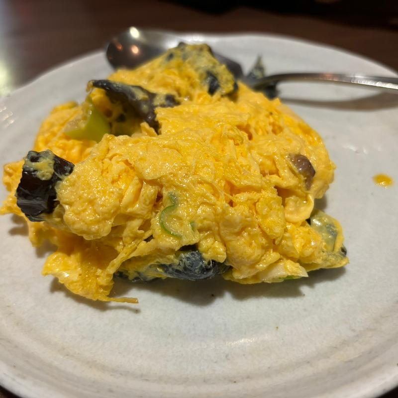 きくらげと卵炒め(ニーハオ 目黒店 )