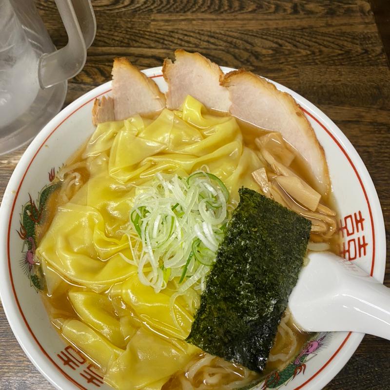 チャーシューワンタン麺大盛(支那そば はせべ)