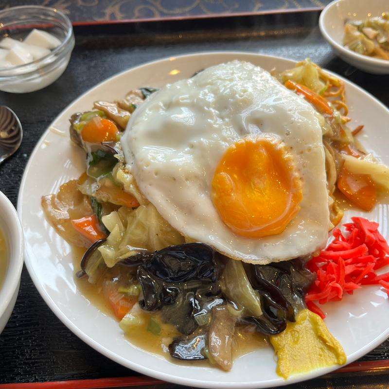 あんかけ焼きそば(中国料理林洋飯店)