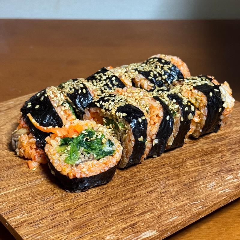 魔女の牛カルビキンパ(ウォンシャチキン＆キンパ 一宮店)