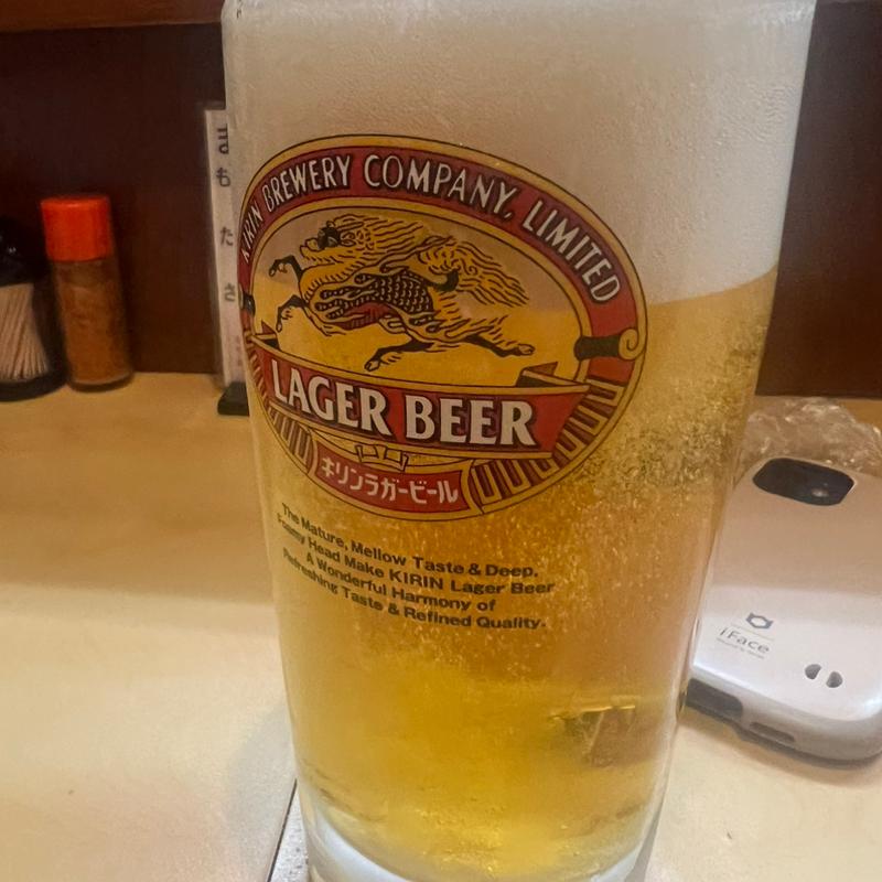 生ビール(まんとく )