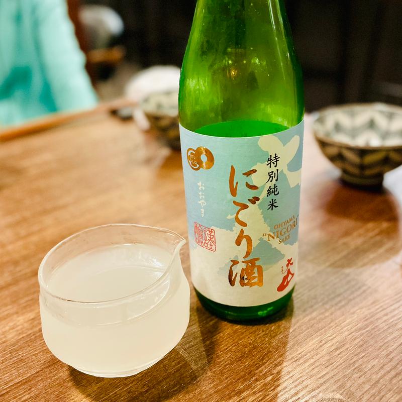 にごり酒　おおやま(和食 jime. 大泉学園)