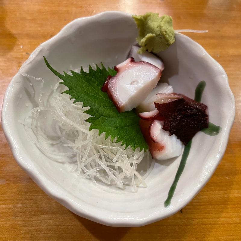 タコぶつ(もつ焼き稲垣)