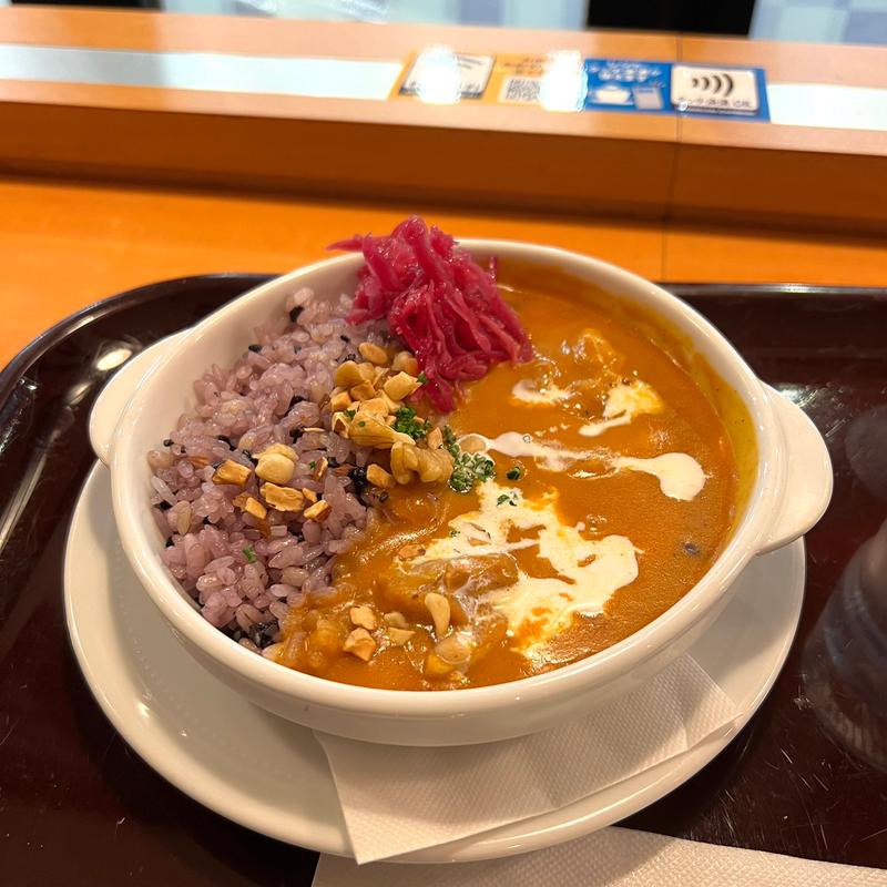 バターチキンカレー(エクセルシオール カフェ 品川シーサイドフォレスト店)