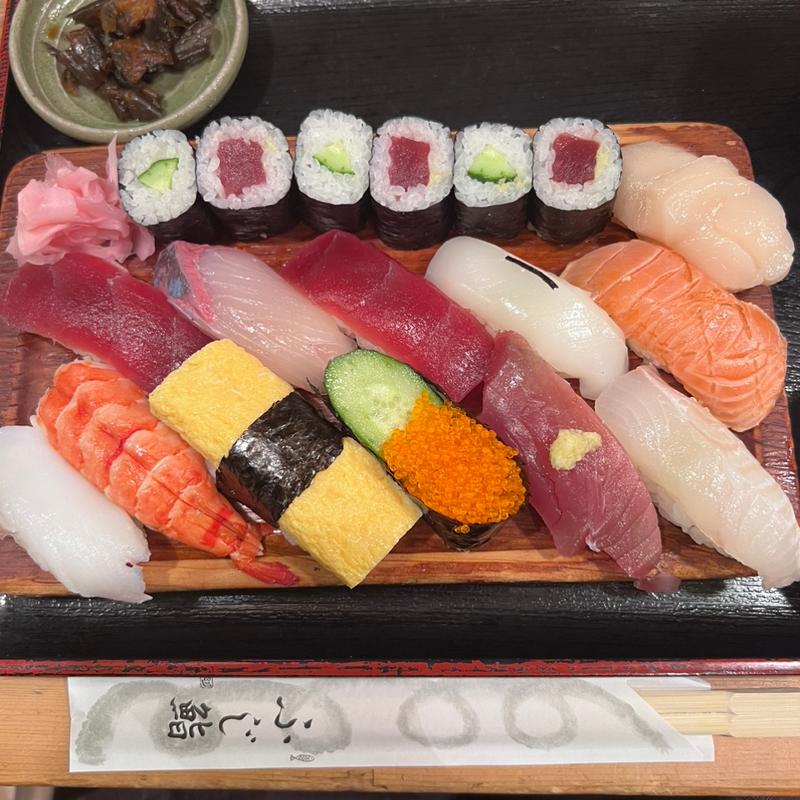 にぎり1.5人前(ふじ鮨)