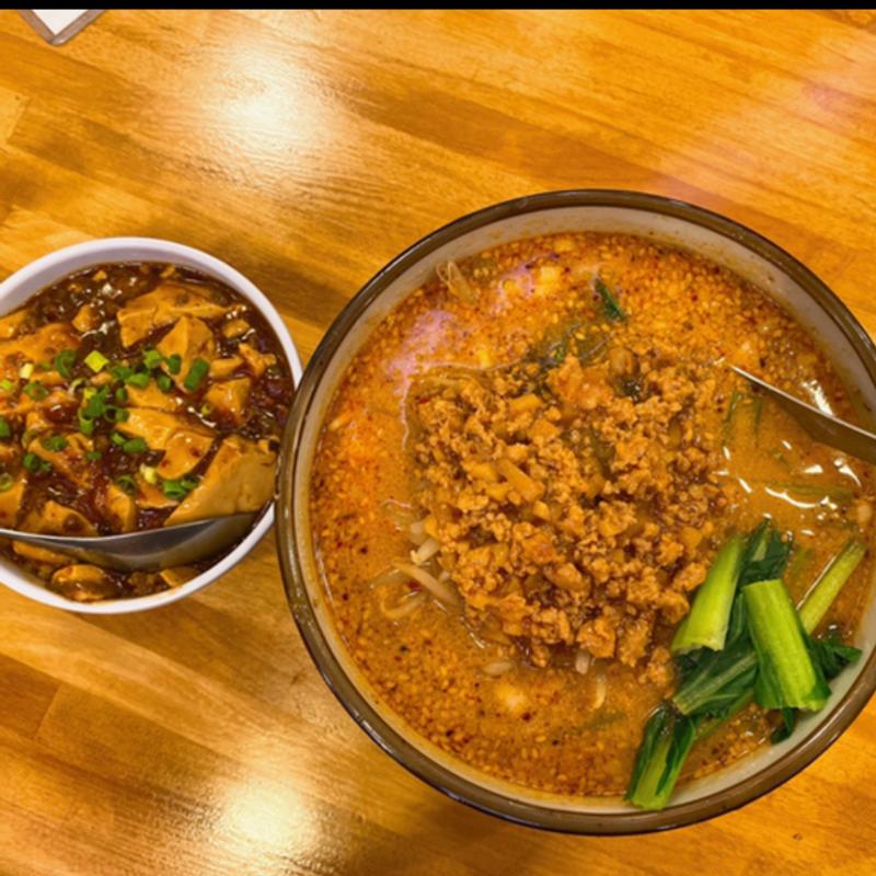 担々麺セット(上海食堂 陳民)