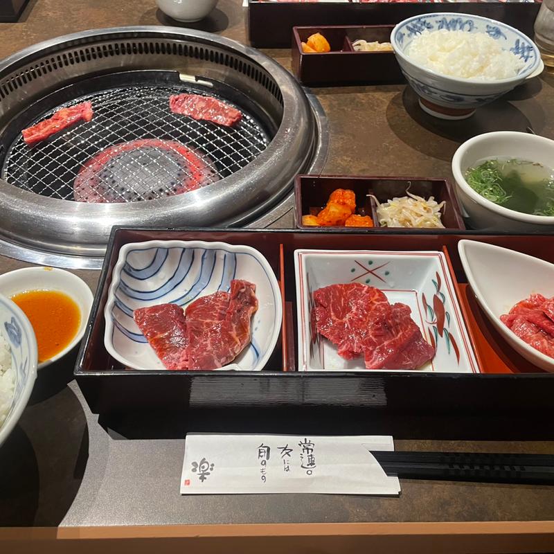 上焼肉ランチ(肉の楽屋)