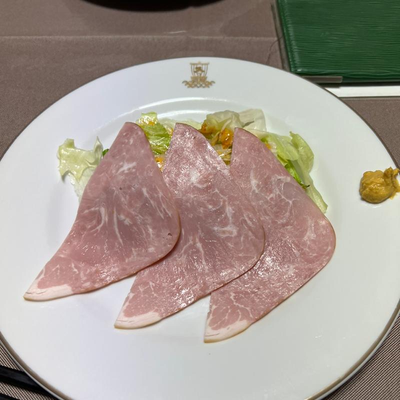 ハムサラダ(洋食入舟)