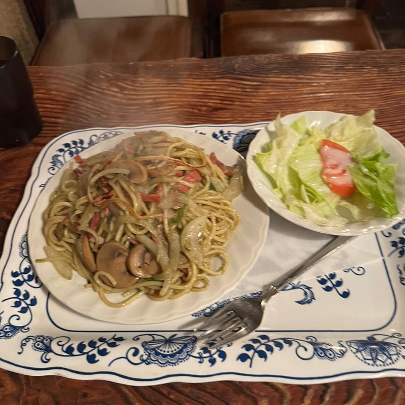 スパゲッティバジル(さぼうる2)