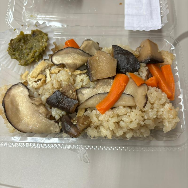 魚沼産天恵菇炊き込みご飯(道の駅 南魚沼)