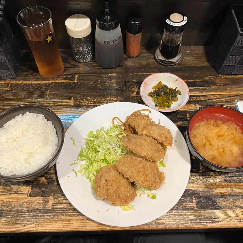 ヒレカツ定食(レストラン おづ)