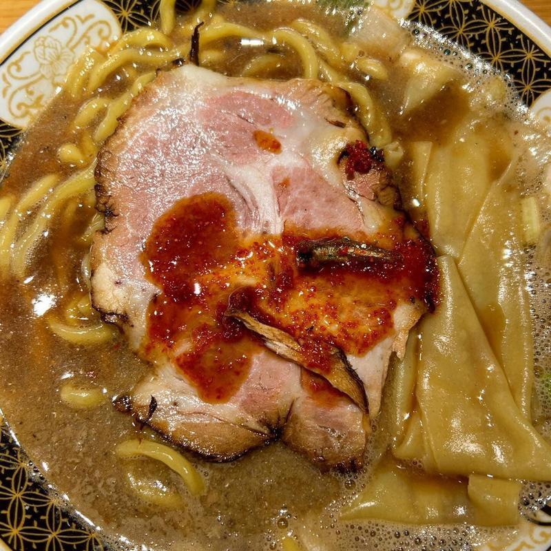 煮干しラーメン 中盛り(すごい煮干ラーメン凪 西新宿七丁目店 （【旧店名】ラーメン凪　煮干王 西新宿店）)