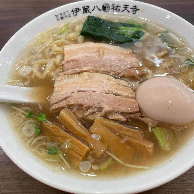 鶏の濁りそば(打ち立て中華そば 伊蔵八)