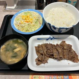 牛焼肉定食(松屋 中野坂上店)