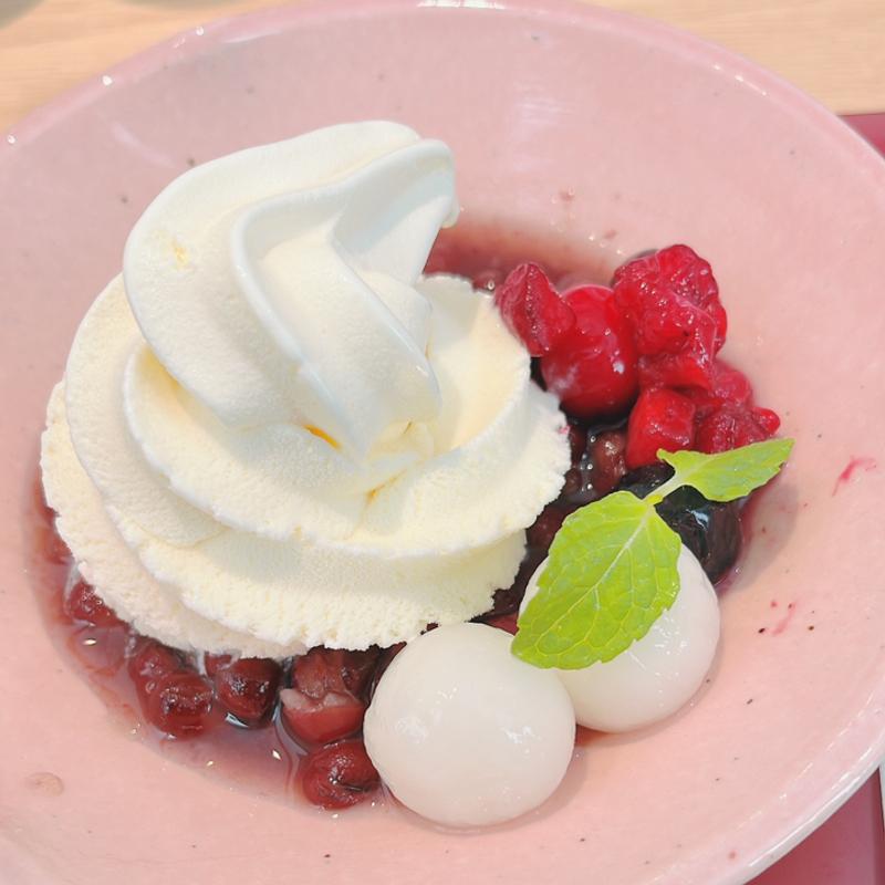 クリームぜんざい(和食麺処サガミ 亀岡千代川店)