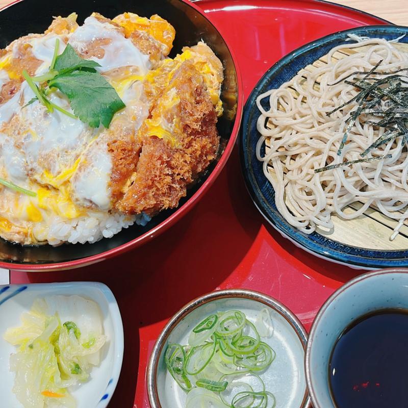 かつ丼セット(和食麺処サガミ 亀岡千代川店)