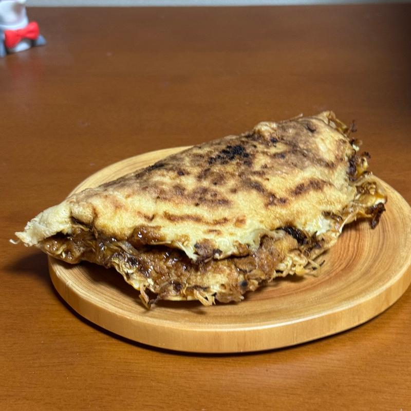 お好み焼き(肉玉)(米乃家津島店 ( たこ焼き店 ))