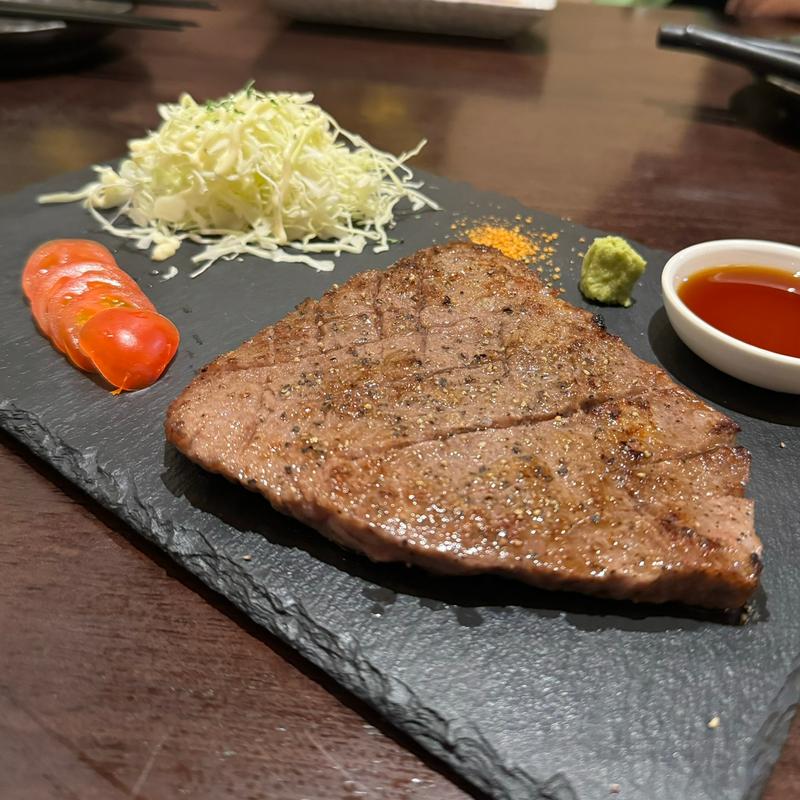 仙台牛A5のステーキ(ルッカ)