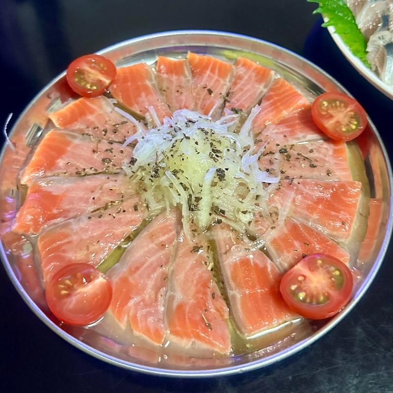 サーモンのカルパッチョ(エポカ高根台)