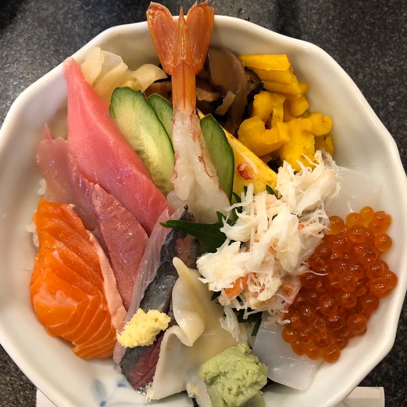 海鮮吉備丼(桃太郎すし 駒沢店)