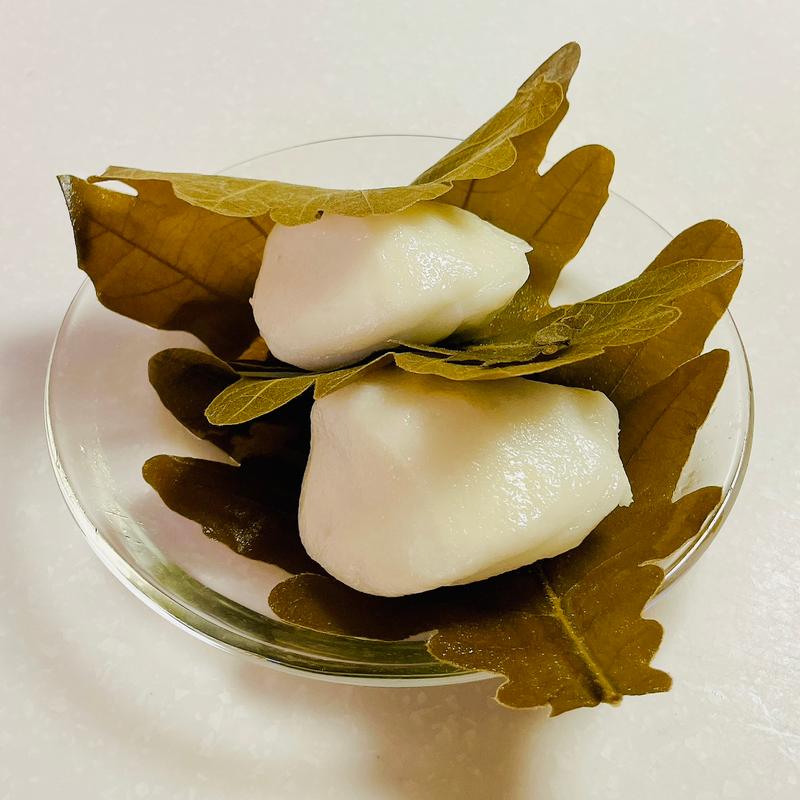 柏餅　こし餡(音季菓子処 青柳)