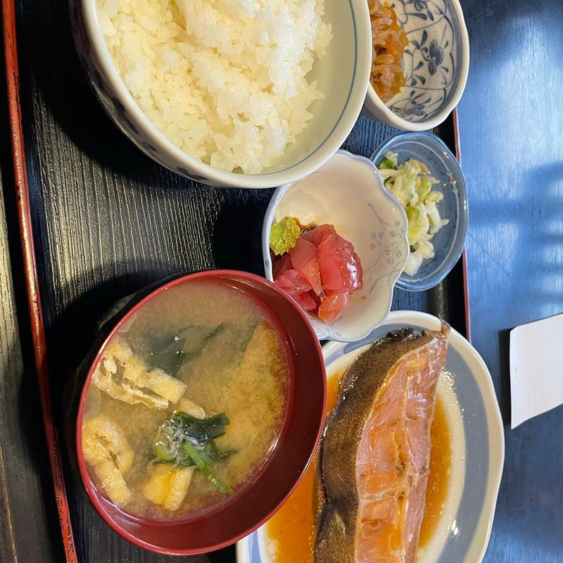 カレイの煮付け定食(和田家)