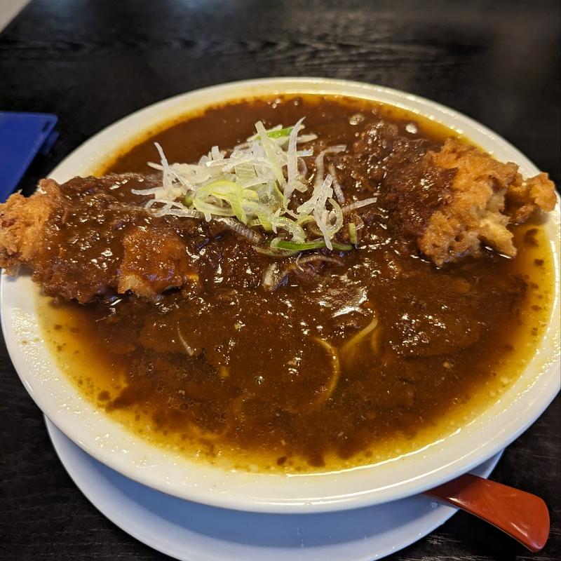 カツカレーラーメン(みどり食堂 )