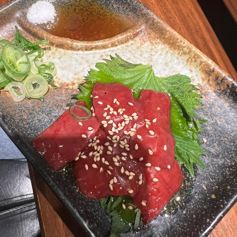 レバー(黒毛和牛 タンとハラミ 焼肉じゅんちゃん別邸)