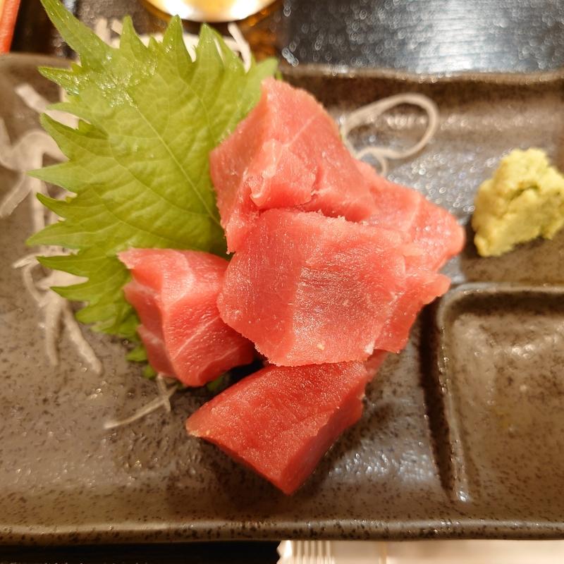 マグロぶつ(一笑一杯)