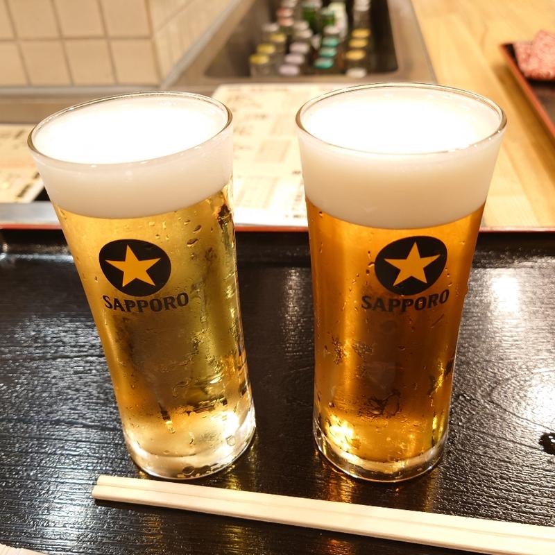 生飲み比べ(一笑一杯)