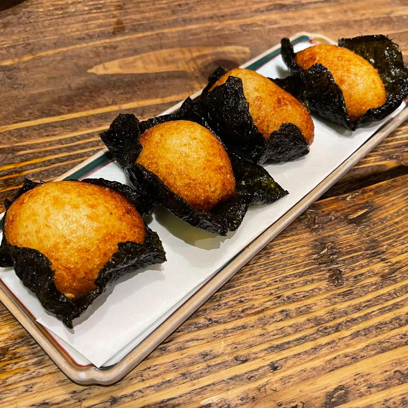 明太とろろ磯辺揚げ(山芋の多い料理店 西葛西)