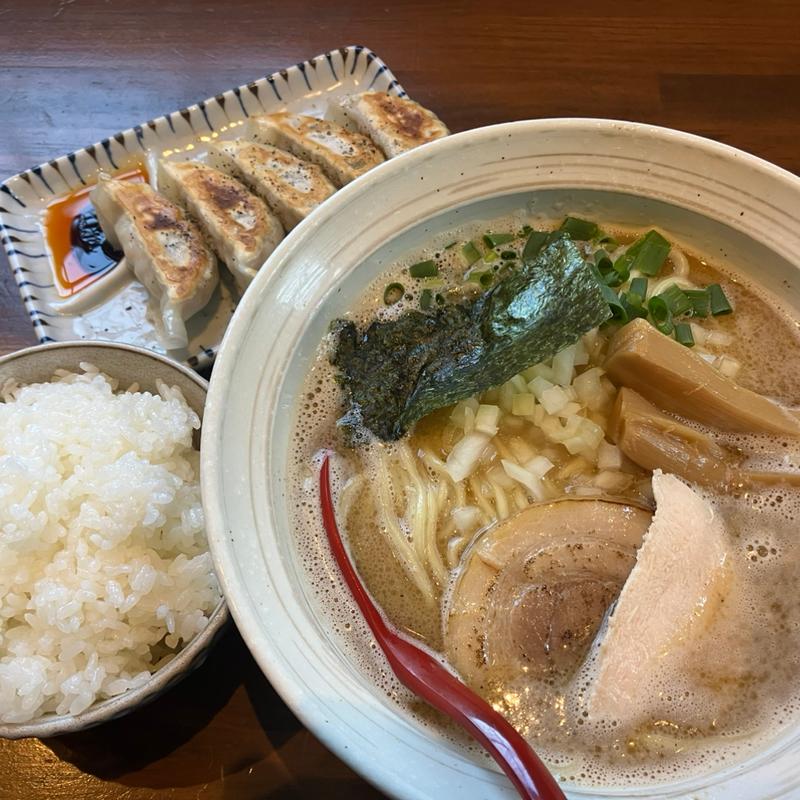 むじゃきそば+ライス(四代目むじゃき)