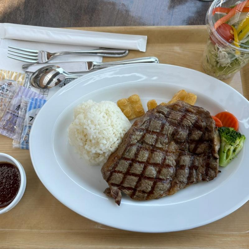 グリルステーキセット(ナイト・テーブル・レストラン)