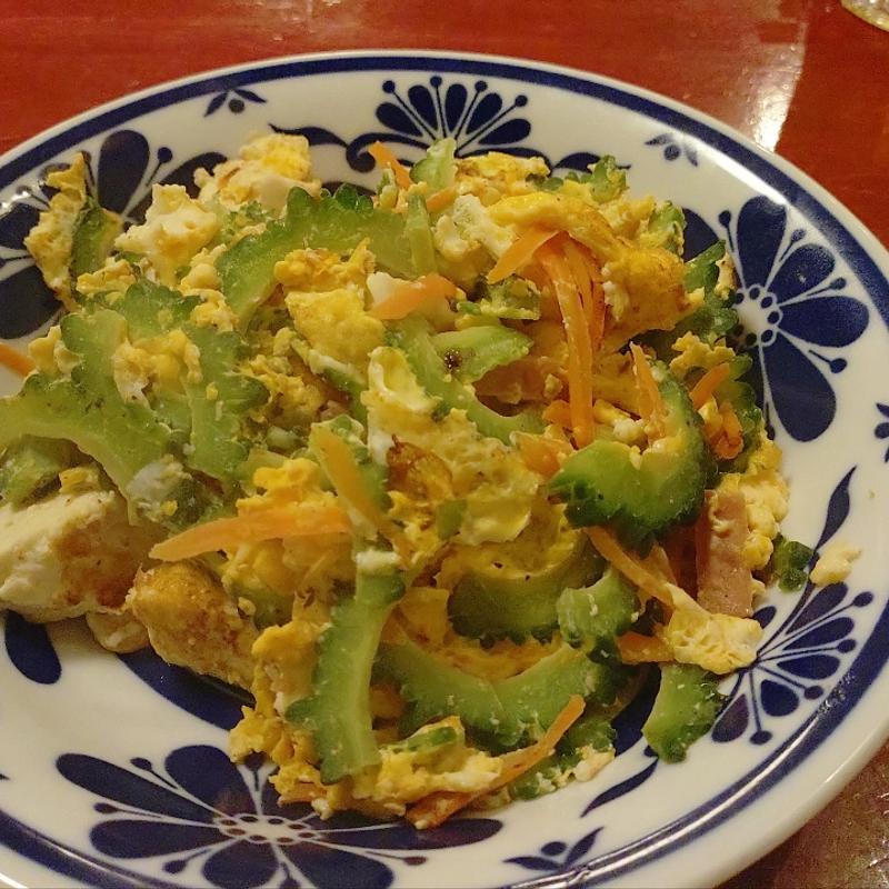 ゴーヤチャンプルー(海鮮酒家 中山)