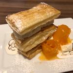 きよみオレンジのアイスケーキパイ(高倉町珈琲 勝田台店)