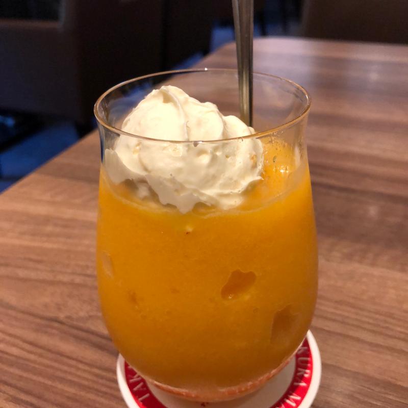 きよみオレンジのスムージー(高倉町珈琲 勝田台店)