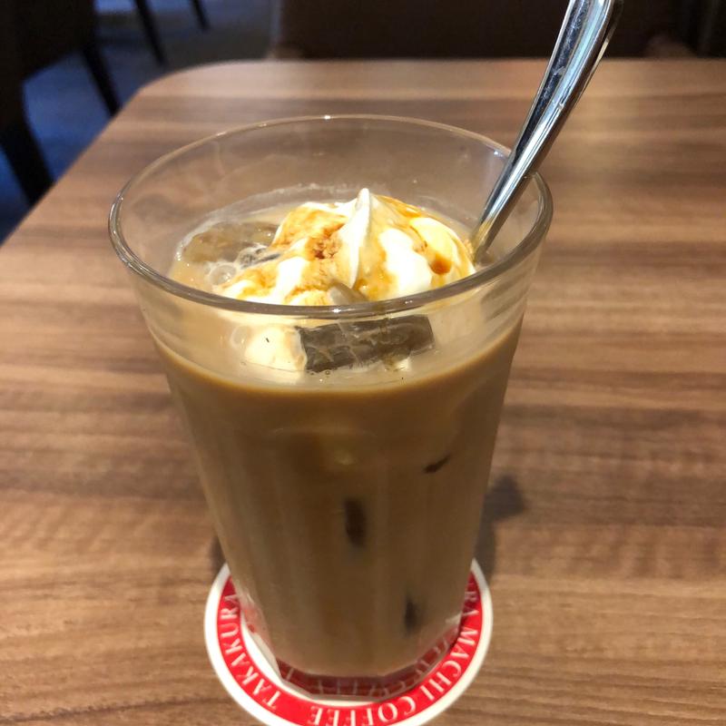 アイス黒蜜カフェ・オ・レ(高倉町珈琲 勝田台店)