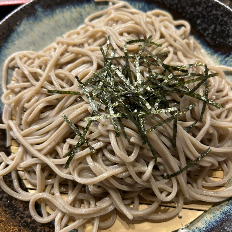 ざる蕎麦(蕎麦切り くろ)