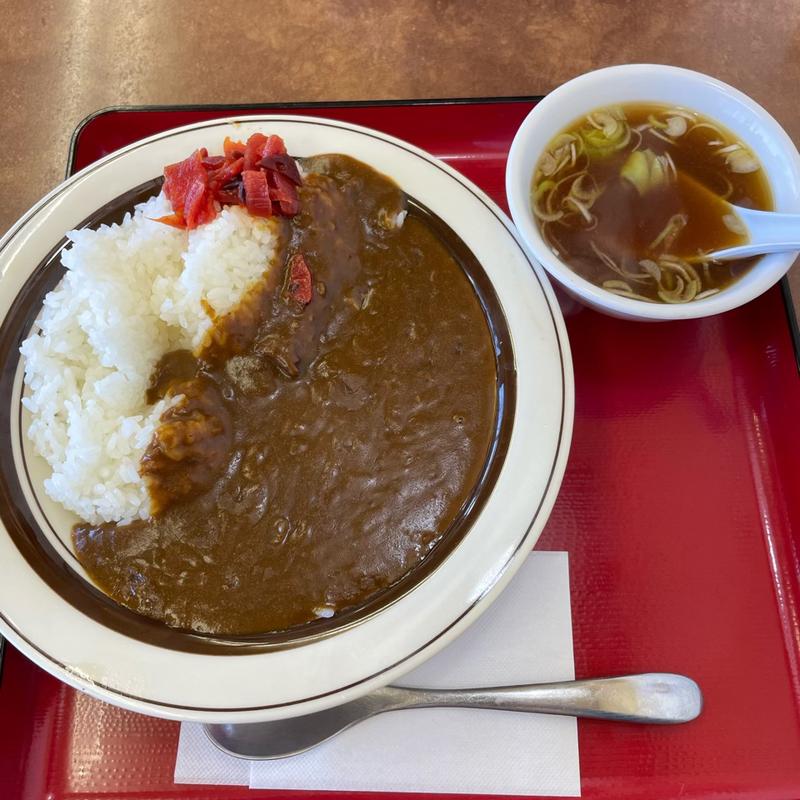 カレーライス(くるまやラーメン館山バイパス店)