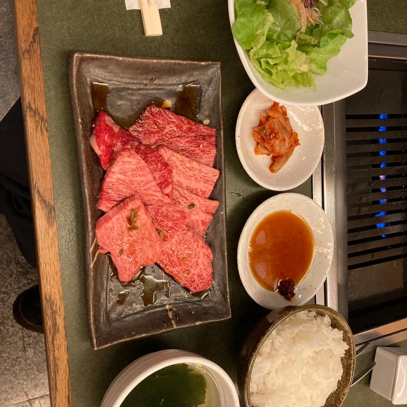 和牛カルビランチ(徳壽)