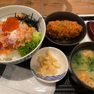 ネギトロ丼(飯場魚金)